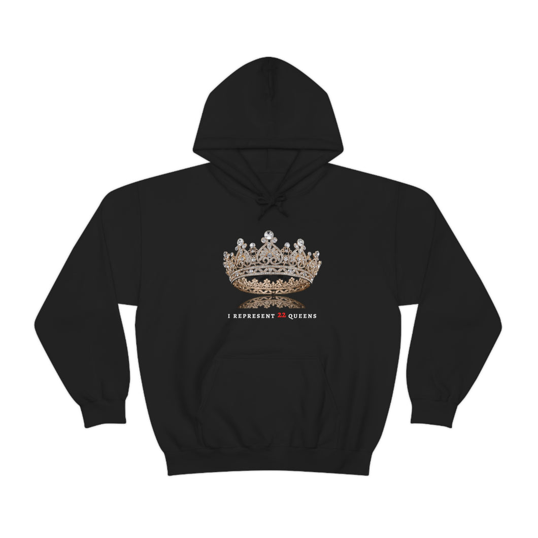 I Represent 22 Queens Hooded Sweatshirt